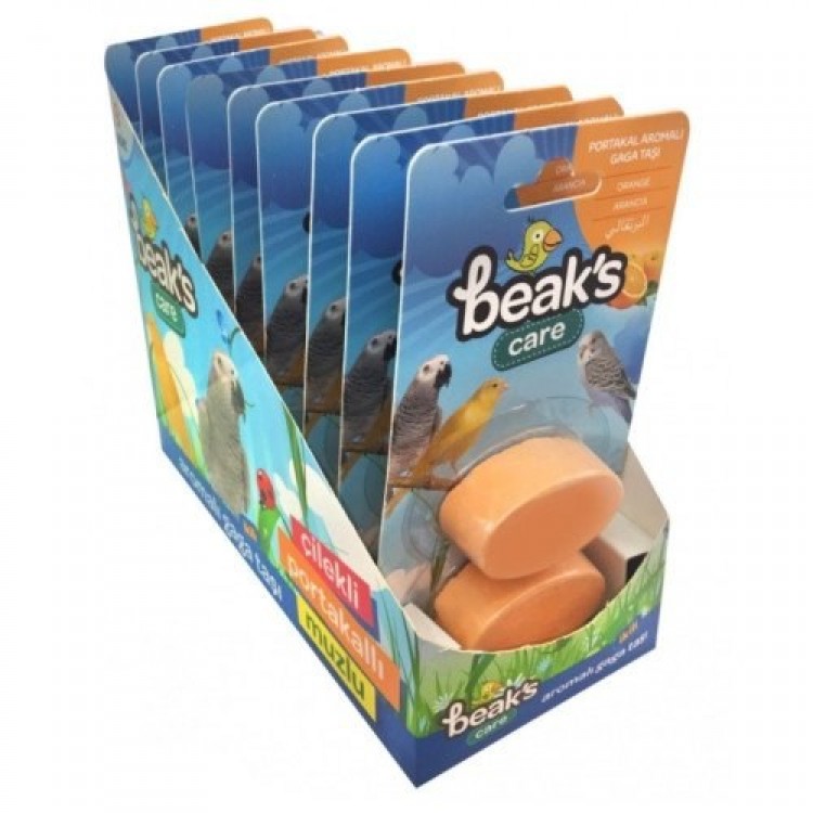 Beaks Portakal Aromalı Gaga Taşı 2 li