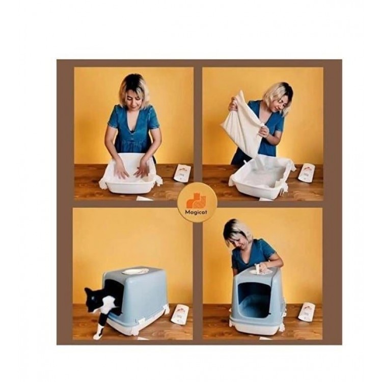 Magicat Kedi Kumu Filtresi S-M Boy 7 Li