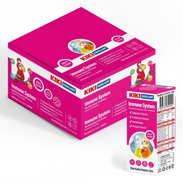 KİKİ Excellent Kuş Immune System 25 ml